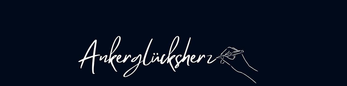 ankerglücksherz Schriftzug online Shop
