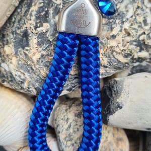 Ankerglücksherz-Royal Blue Anhänger – Bild 4