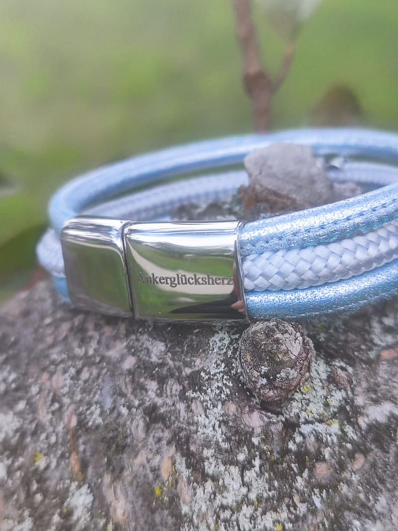 Armband "Blue Ice"