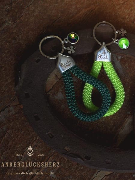 Ankerglücksherz-Anhänger Meeresglück. Glück ist kein Glücksfall, sondern das Ergebniss unseres Denken und Handelns. Verschenke ein wenig Glück...mit Anhänger "Meeresglück "