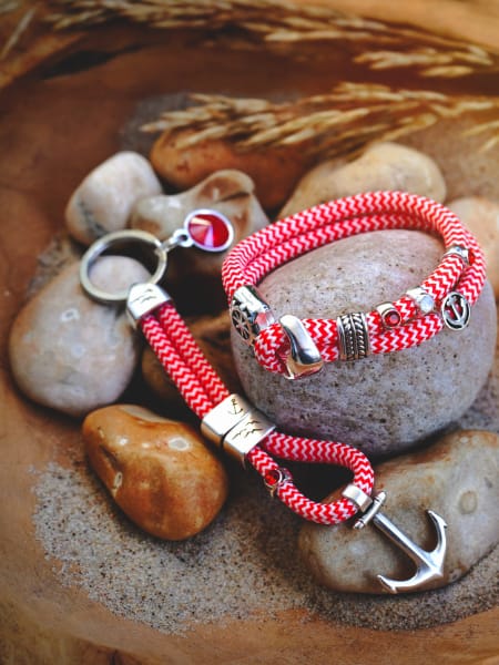 Ankerglücksherz-Set-Norden