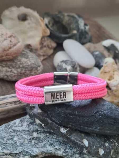 Ankerglücksherz-Armband-Sommerbrise