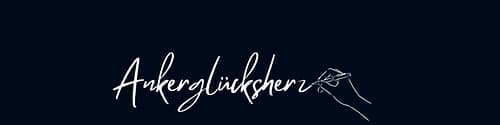 ankerglücksherz Schriftzug online Shop