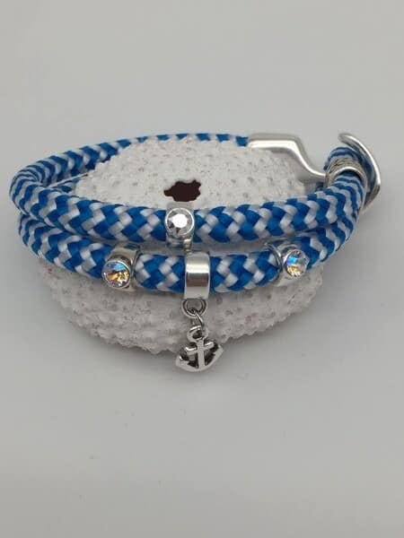 Ankerglücksherz-Armband Schimmer