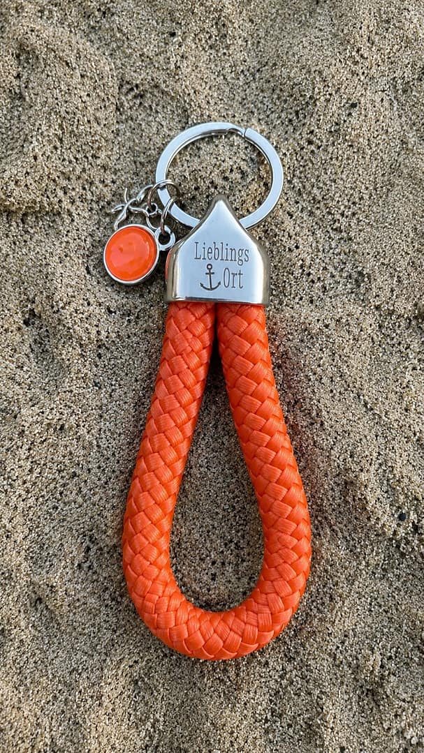 Anhänger Neon Orange-Lieblingsort