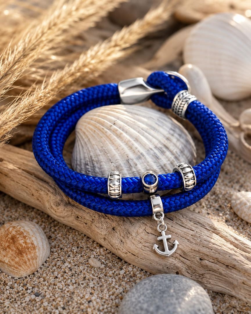 Maritimes Armband-Blue