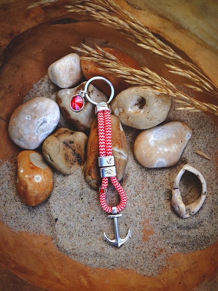 Ankerglücksherz-Anhänger Norden