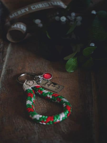 Ankerglücksherz-Anhänger-X-mas Ahoi