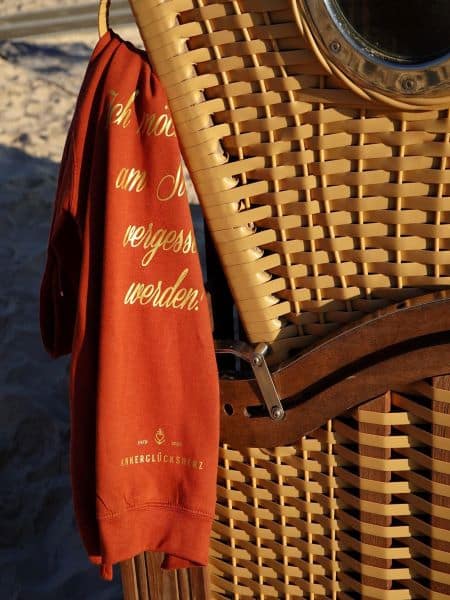 Ankerglücksherz-Ostsee-Hoodie