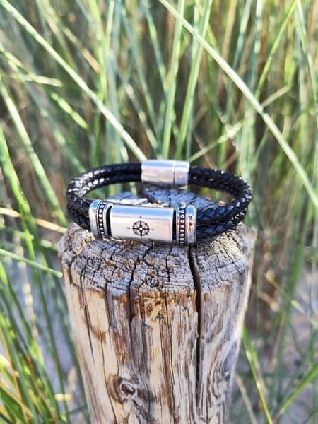 Ankerglücksherz-Armband Sturm